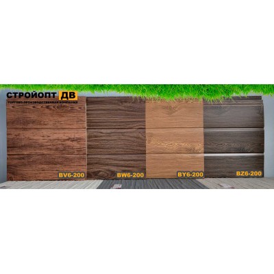 Купить BV6-200 Дерево Понова Проф+ В ПЛЕНКЕ фасадная панель