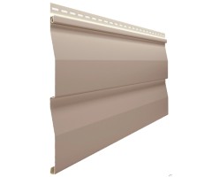 Корабельный брус Крем-брюле 3000x230 0,69 м2 Деке виниловый сайдинг