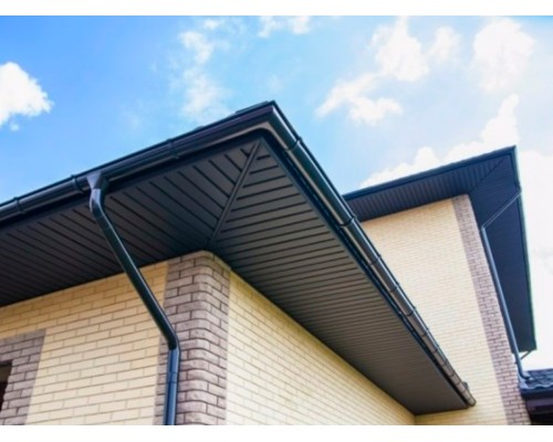 Купить Софит ГРАФИТ частичн.перфорирация, 3*0,3м, ПВХ