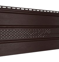 Софит ШОКОЛАД  частичн.перфорирация, 3*0,3м, ПВХ