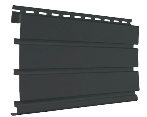 Купить Добор-170, 3м, Графит, 170мм,  Ю-Пласт ДЕКОР