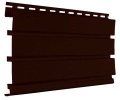 Добор-170, 3м, Коричневый, 170мм,  Ю-Пласт ДЕКОР