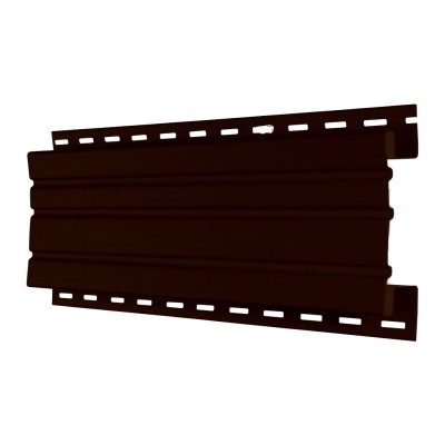 Купить Разделитель 120мм, 3м, Коричневый  Ю-Пласт ДЕКОР