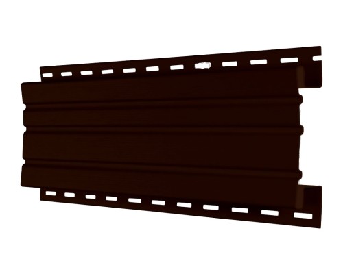 Купить Разделитель 120мм, 3м, Коричневый  Ю-Пласт ДЕКОР