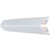 Наружный угол, 50 мм, 3м, Белый Ю-Пласт ДЕКОР