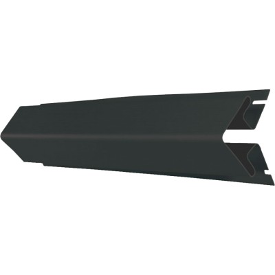 Купить Наружный угол, 50 мм, 3м, Графит Ю-Пласт ДЕКОР