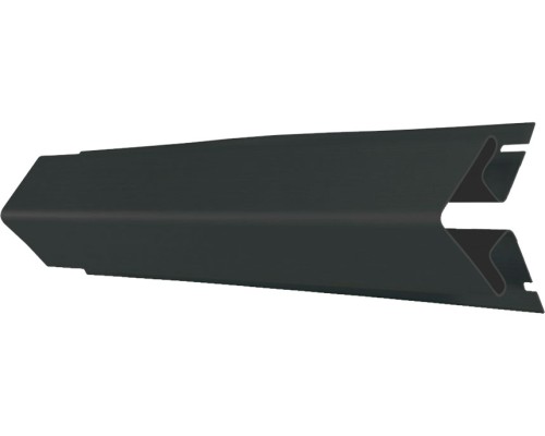 Купить Наружный угол, 50 мм, 3м, Графит Ю-Пласт ДЕКОР