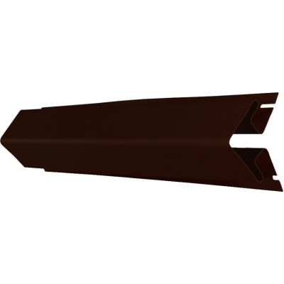 Купить Наружный угол, 50 мм, 3м, Коричневый Ю-Пласт ДЕКОР