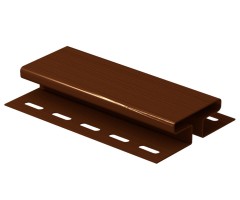 Соединитель H-профиль, 3м, Коричневый 