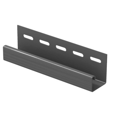 Купить J-планка, 3м, Графит