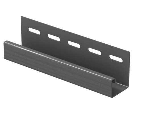 Купить J-планка, 3м, Графит
