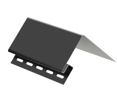 Околооконная планка широкая, 3м, Графит 