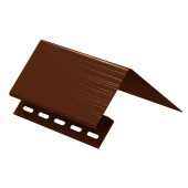 Околооконная планка широкая, 3м, Коричневый  Околооконная планка широкая, 3м, Коричневый