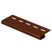 Завершающая планка, 3м, Коричневый 