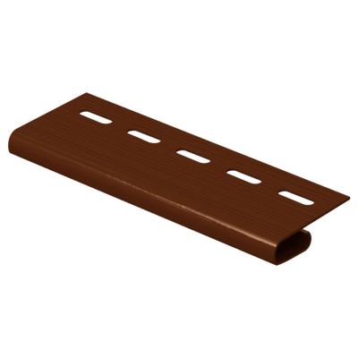 Купить Завершающая планка, 3м, Коричневый