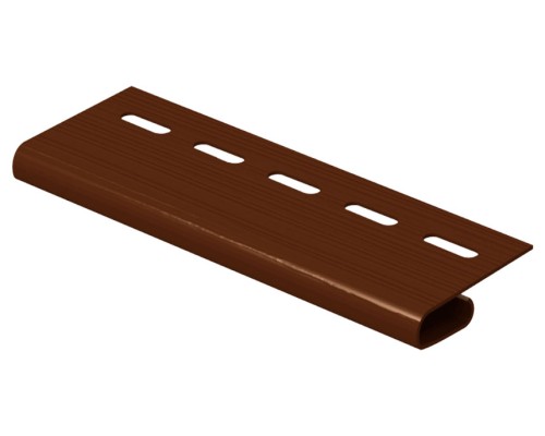 Купить Завершающая планка, 3м, Коричневый