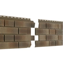 Клинкер Нордик Песок 0,57м2 Ю-Пласт фасадная панель