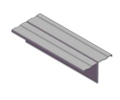 Вертикальный Т-образный профиль  27*76*1,2мм, 3м ЦИНК