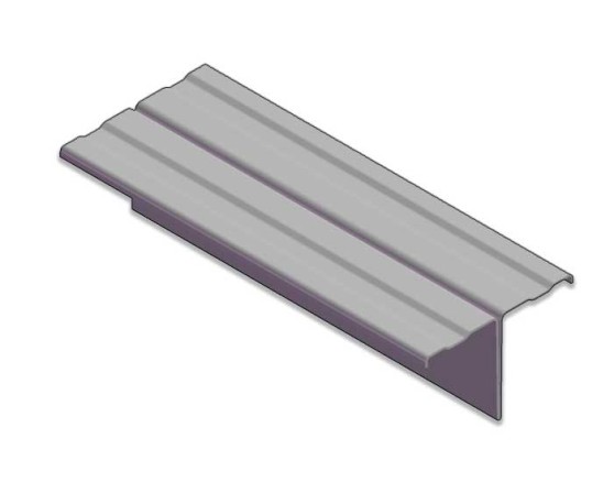 Профиль Вертикальный Т-образный ВТ, 3м Профиль фасадный