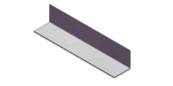 Горизонтальный основной профиль  40*40*1мм, 3м ЦИНК