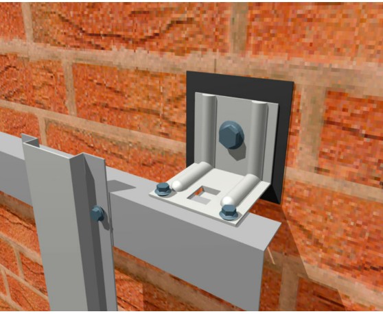 Кронштейн КР  200*50*50*2мм ЦИНК Кронштейн стандарт-2