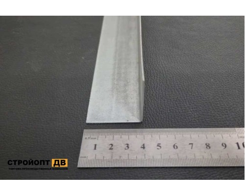 Купить Горизонтальный основной профиль  40*40*1,2мм, 3м ЦИНК