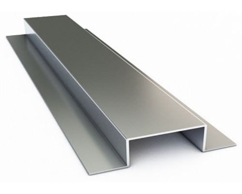 Вертикальный основной профиль  80х21,5х20*1мм, 3м ЦИНК