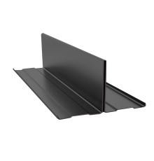 Вертикальный Т-образный профиль  27*76*1,2мм, 3м ПОЛИМЕР