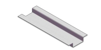 Вертикальный основной профиль  65х21,5х20*1,2мм, 3м ЦИНК