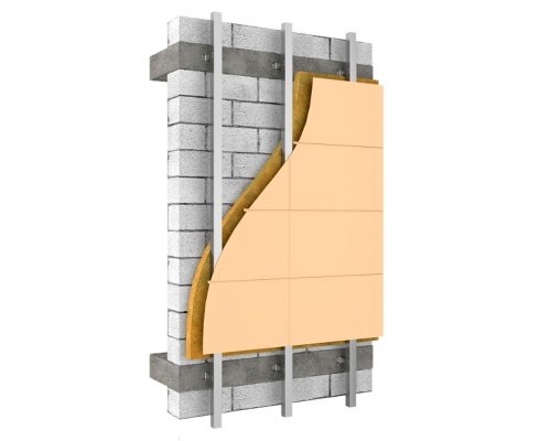 Купить Горизонтальный основной профиль  40*30*1,2мм, 3м ЦИНК