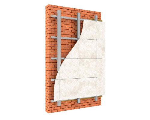 Купить Горизонтальный основной профиль  40*30*1,2мм, 3м ЦИНК