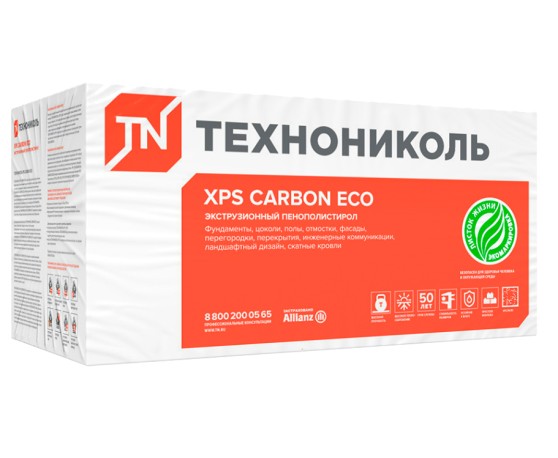 XPS КАРБОН  ЭКО-L, 30мм Экструдированный пенополистирол (XPS)