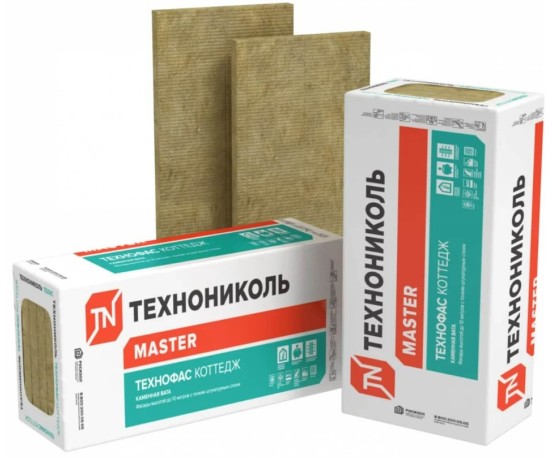 Технофас Коттедж 1200х600х50мм, 6шт утеплитель Технониколь