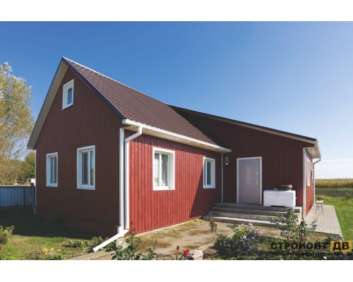 Купить Хокла Колор Брусника  0,5 м2 Ю-пласт фасадная панель