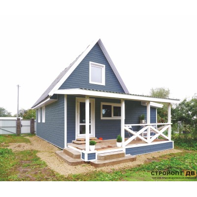 Купить Хокла Колор Голубика  0,5 м2 Ю-пласт фасадная панель