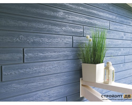 Купить Хокла Колор Голубика  0,5 м2 Ю-пласт фасадная панель