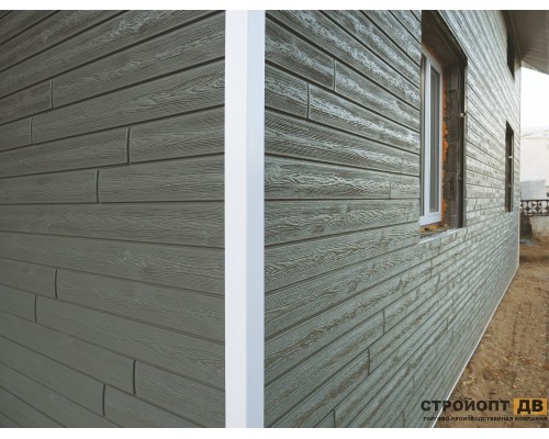 Купить Хокла Колор Ирландский мох 0,5 м2 Ю-пласт фасадная панель