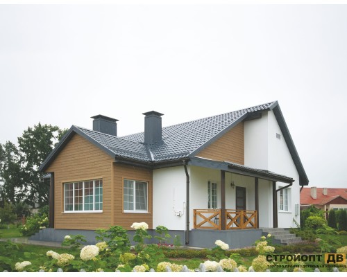 Купить Хокла Лиственница Медовая 0,5 м2 Ю-пласт фасадная панель