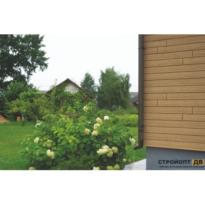 Купить Хокла Лиственница Медовая 0,5 м2 Ю-пласт фасадная панель