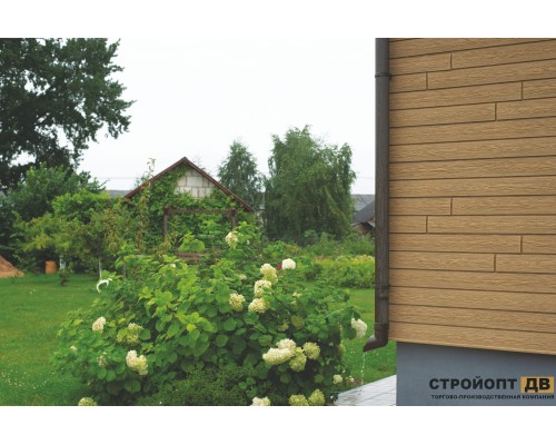 Купить Хокла Лиственница Медовая 0,5 м2 Ю-пласт фасадная панель