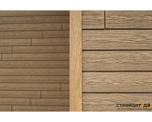 Купить Хокла Лиственница Медовая 0,5 м2 Ю-пласт фасадная панель