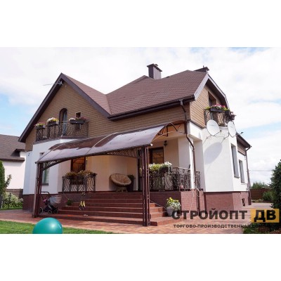 Купить Хокла Лиственница Медовая 0,5 м2 Ю-пласт фасадная панель