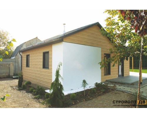 Купить Хокла Лиственница Светлая 0,5 м2 Ю-пласт фасадная панель