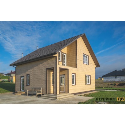 Купить Хокла Лиственница Светлая 0,5 м2 Ю-пласт фасадная панель