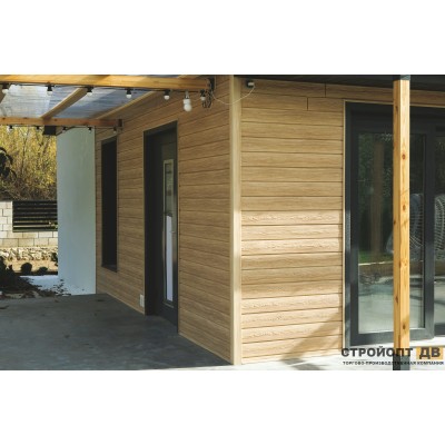 Купить Хокла Лиственница Светлая 0,5 м2 Ю-пласт фасадная панель