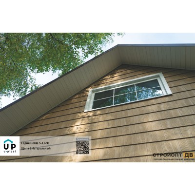 Купить Хокла Щепа Натуральный орех  0,412 м2 Ю-пласт фасадная панель