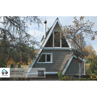 Купить Хокла Щепа Седой дуб  0,412 м2 Ю-пласт фасадная панель