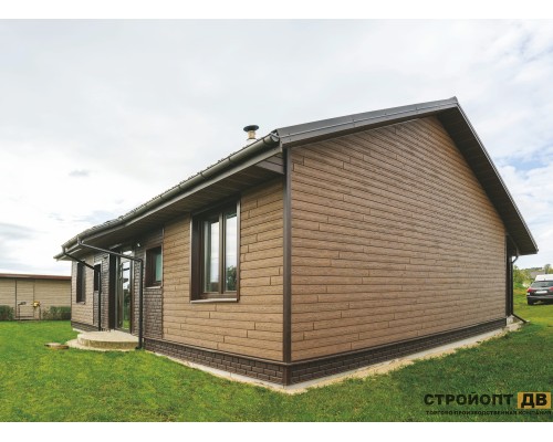 Купить Хокла Винтаж Корица 0,5 м2 Ю-пласт фасадная панель