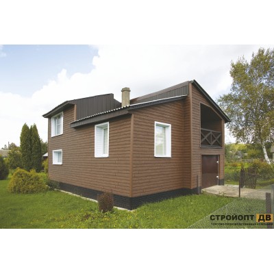 Купить Хокла Винтаж Корица 0,5 м2 Ю-пласт фасадная панель