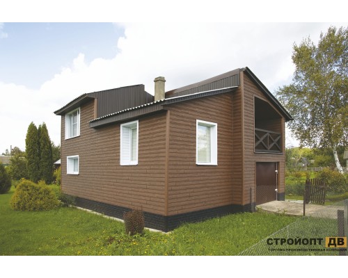 Купить Хокла Винтаж Корица 0,5 м2 Ю-пласт фасадная панель